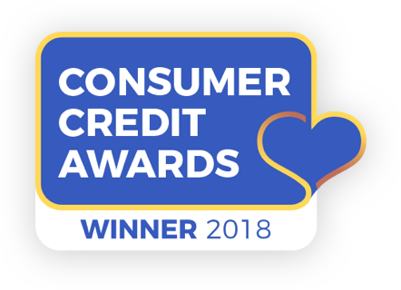 Consumer credit award - Winner 2018