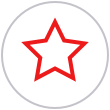 Red Star Icon | Telrock